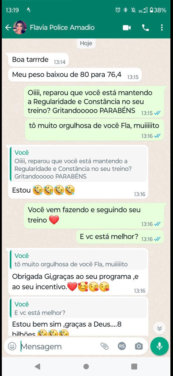 Depoimento de aluna