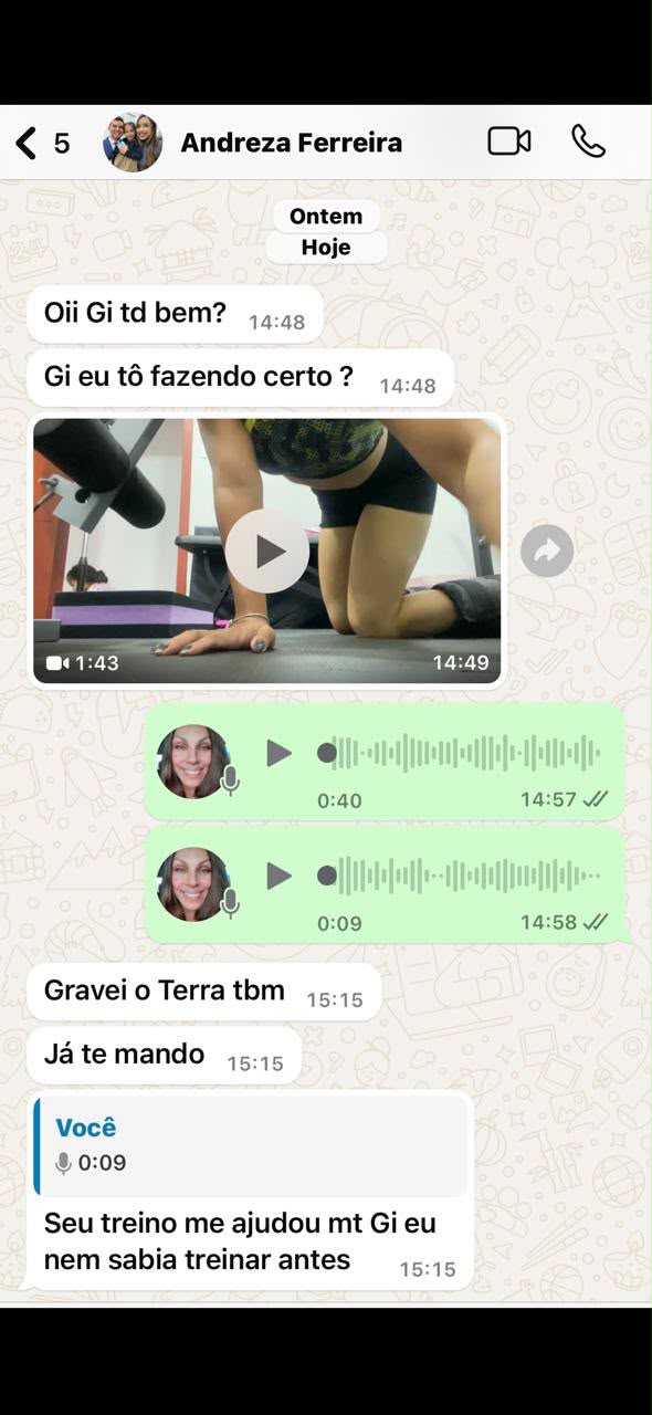 Depoimento de aluna